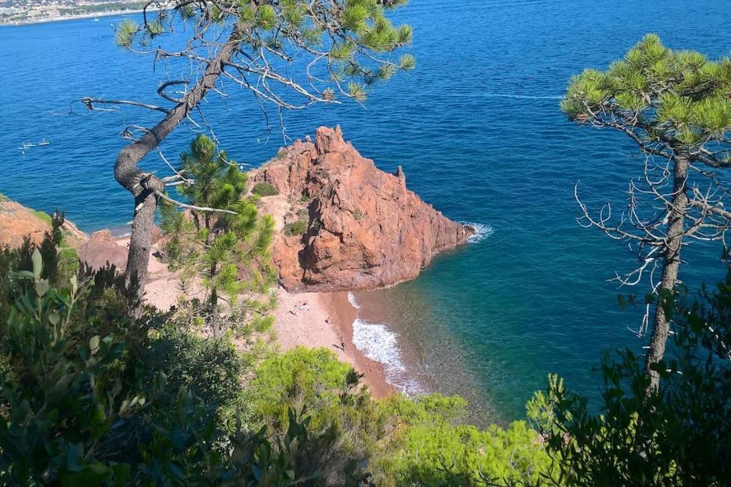 2 Pieces Climatise A 200M Des Plages Theoule-sur-Mer Bagian luar foto
