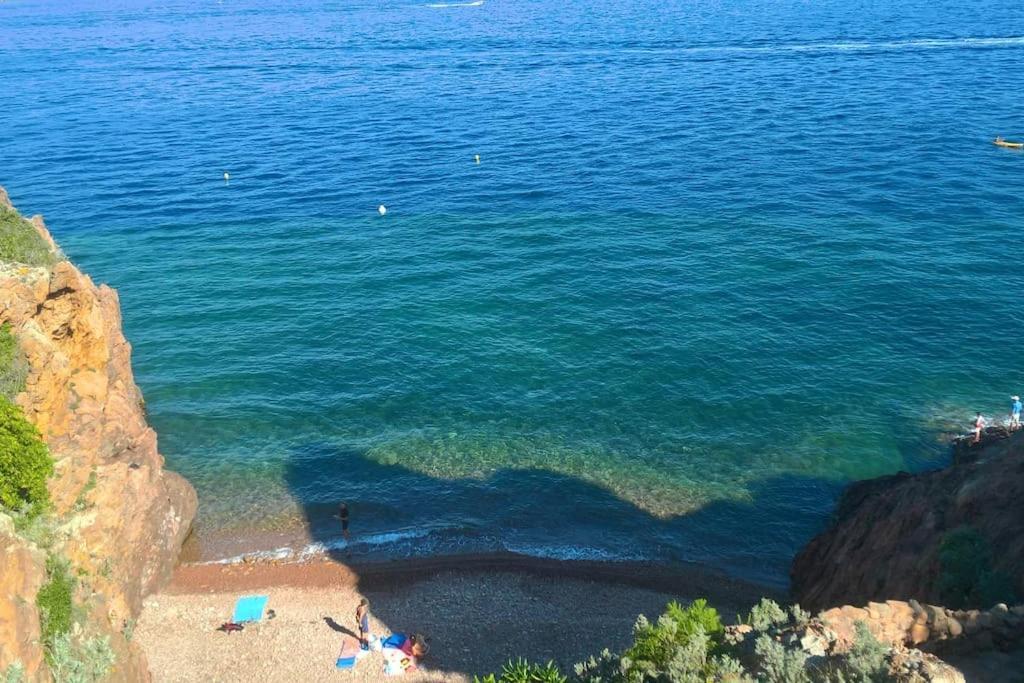 2 Pieces Climatise A 200M Des Plages Theoule-sur-Mer Bagian luar foto